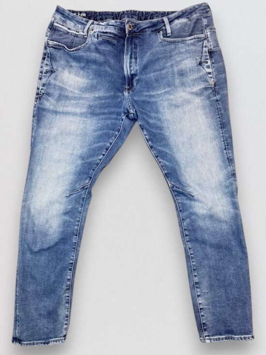 G-Star Other - Men's Light Wash Skinny Stretch Jeans W40 L32 Faded Denim Casual